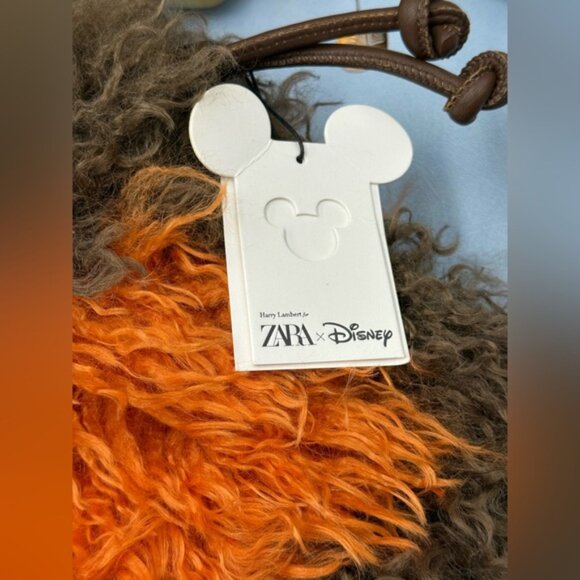 🆕 ZARA 🧿 x DISNEY NWT Harry Lambert for Zara x Disney Faux Fur